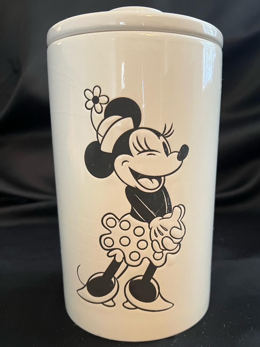 Disney Minnie Mouse Ceramic Cookie Jar